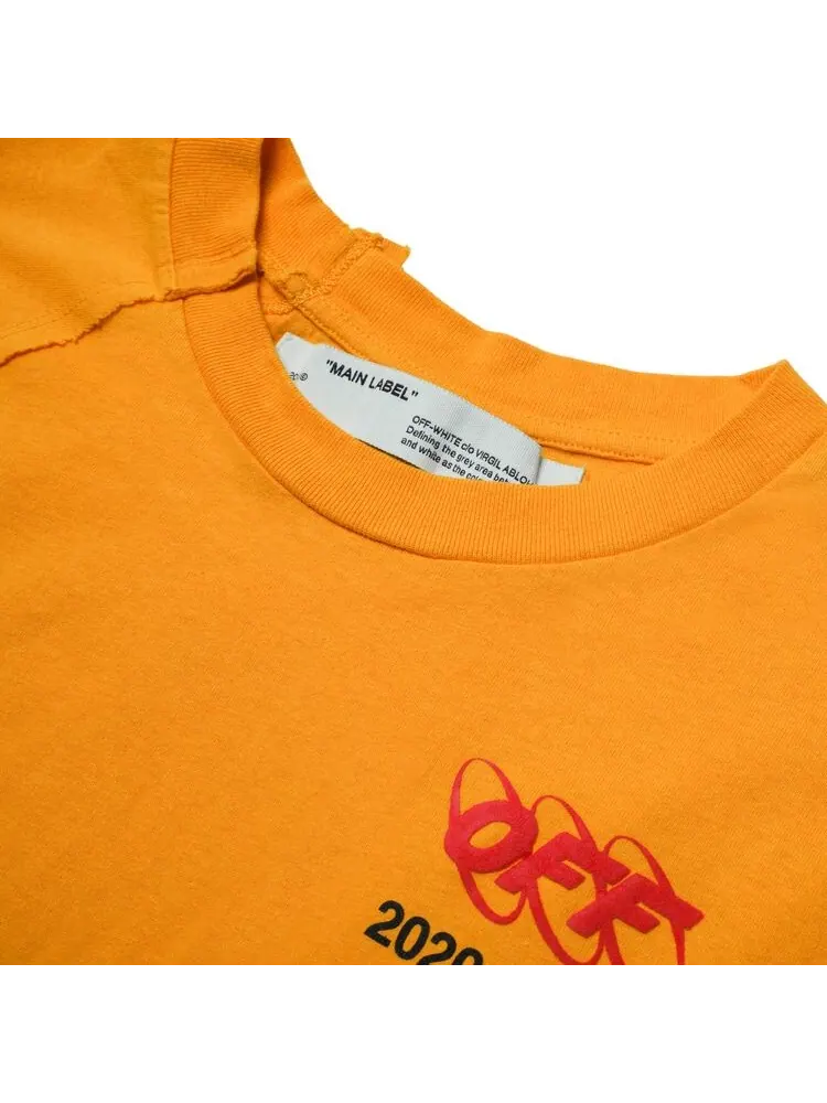 Футболка Off-White Industrial Y013 Short-Sleeve Recon Tee Yellow/Black — изображение 3 из 3, желтый/черный