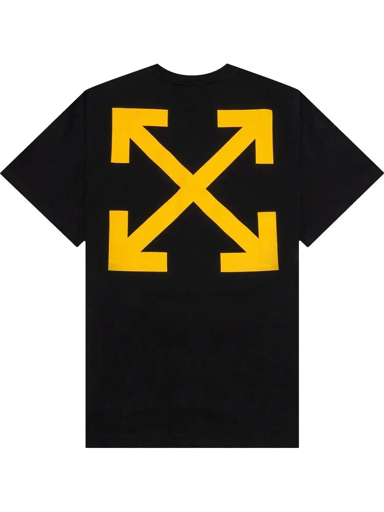 Футболка мужская Off-White Diag Arrow Caravaggio с рисунком — изображение 2 из 2, черный