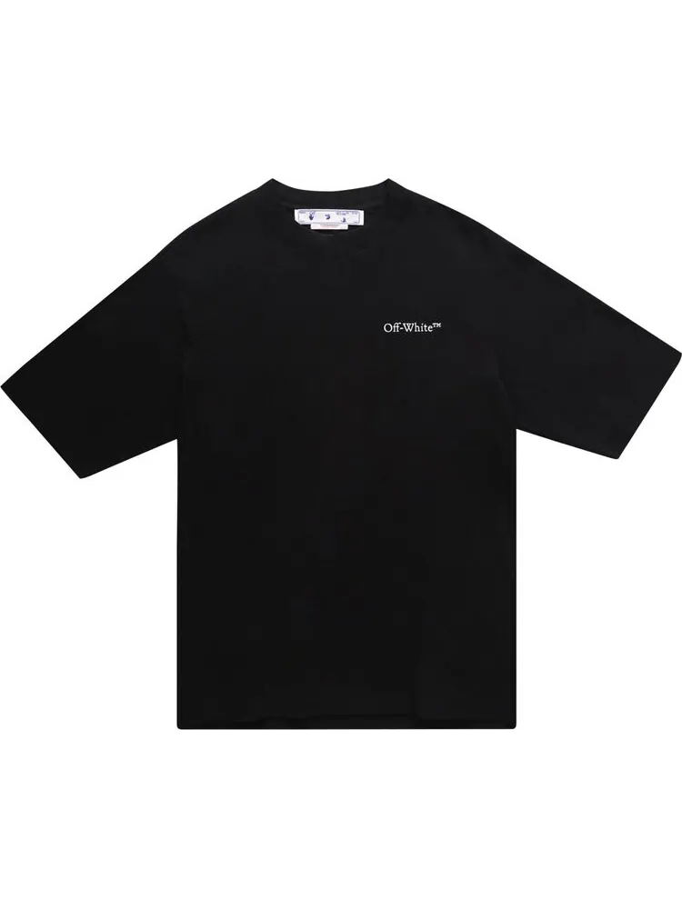 Футболка мужская Off-White Caravaggio Crowning с принтом и логотипом — изображение 1 из 2, черный