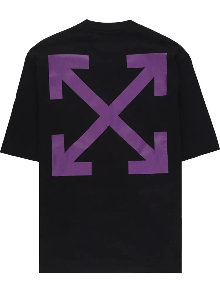 Футболка мужская Off-White Arrow Caravaggio Mercy с принтом — изображение 2 из 2, черный