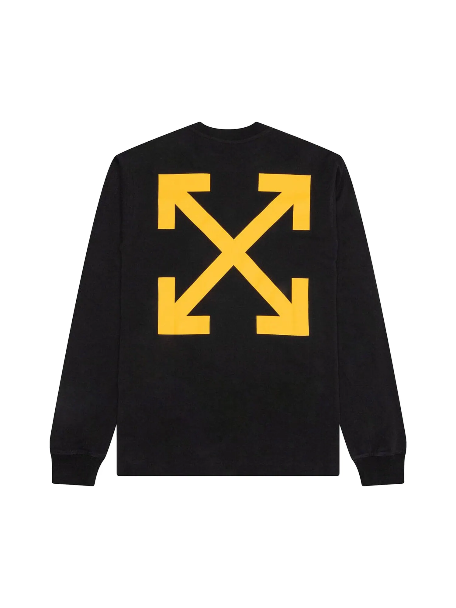 Футболка с длинными рукавами Off-White Arrow Caravaggio Ann Skate — изображение 2 из 2, черный/белый