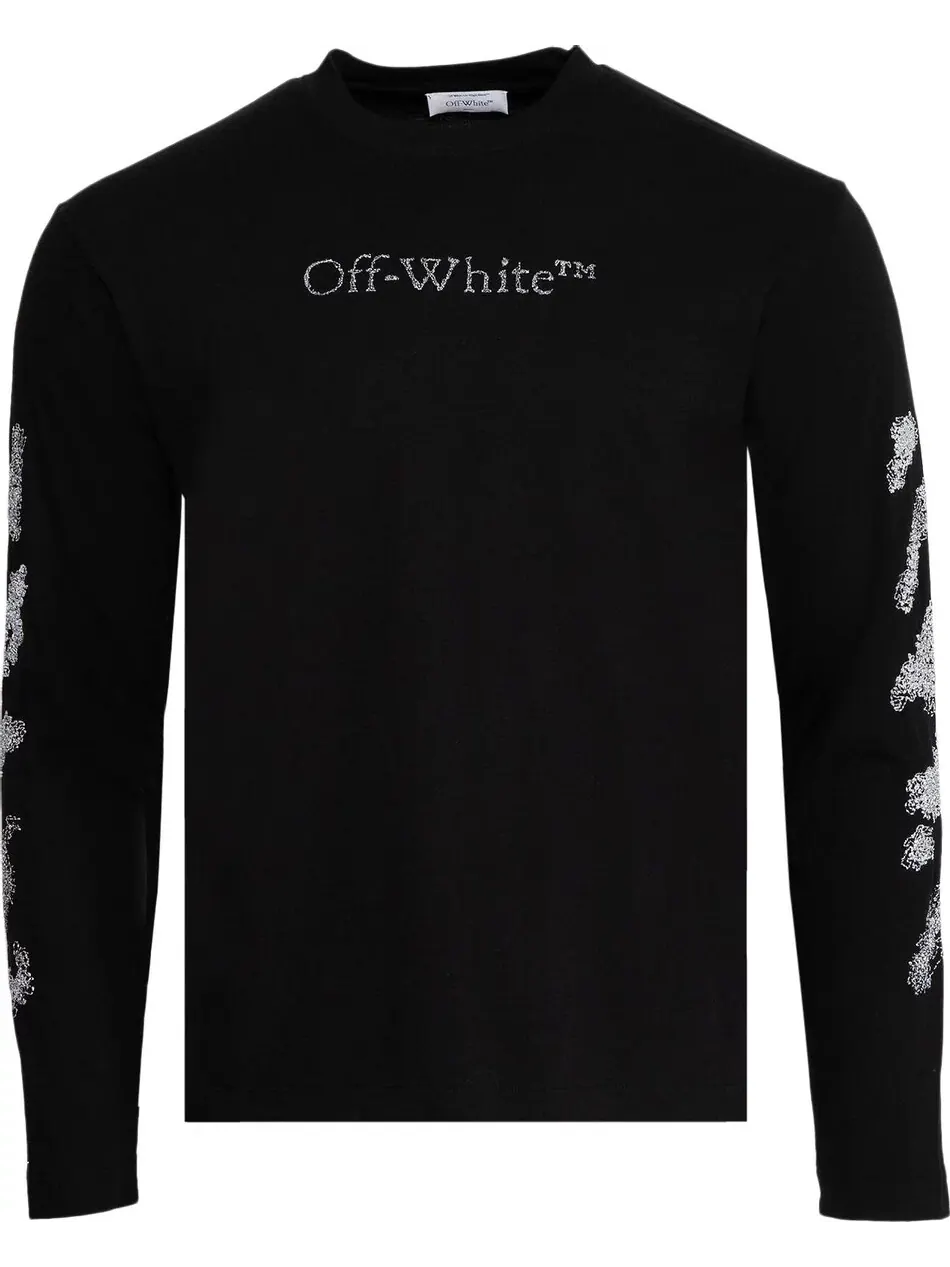Лонгслив Off-White Diags Bit Book Skate — изображение 1 из 1, черный