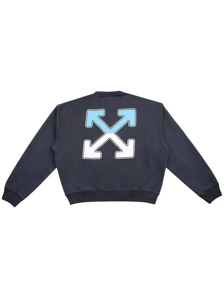 Толстовка Off-White Between Arrow Over Crewneck — изображение 2 из 2, белый