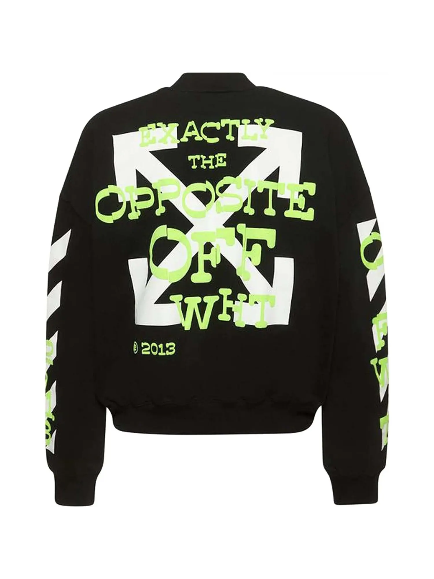 Свитшот Off-White Opposite Arrow Boxy Crewneck — изображение 2 из 2, черный