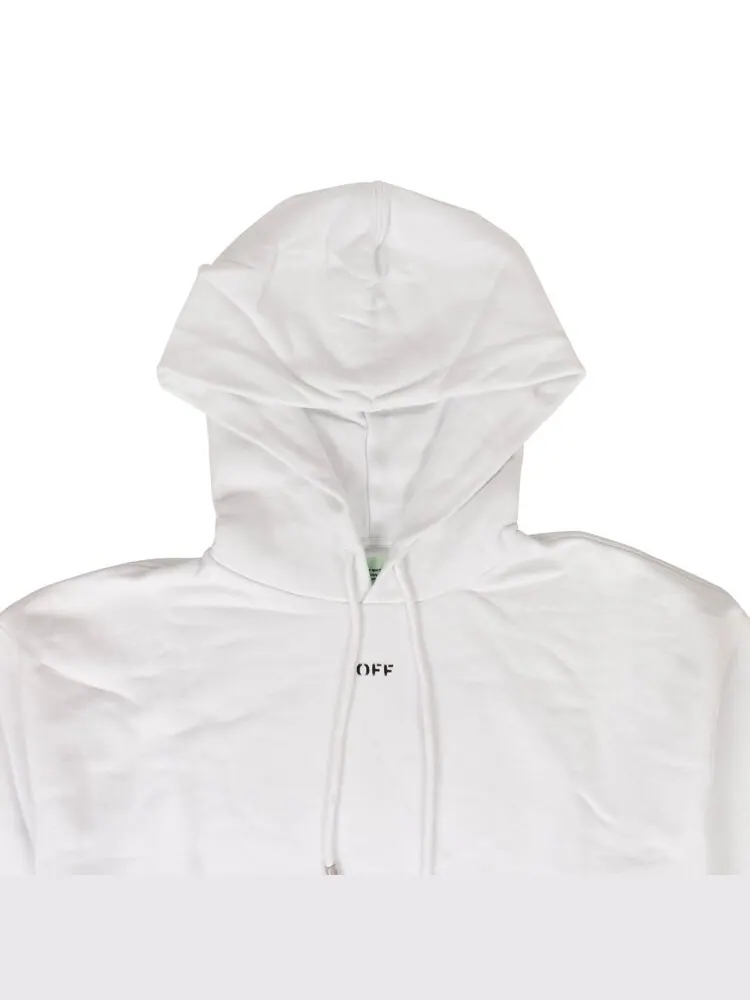 Толстовка Off-White Photocopy Hooded Sweatshirt 'White' — изображение 3 из 3, белый