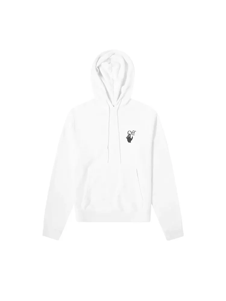 Худи Off-White Pascal Arrow Hoodie 'White' — изображение 1 из 2, белый