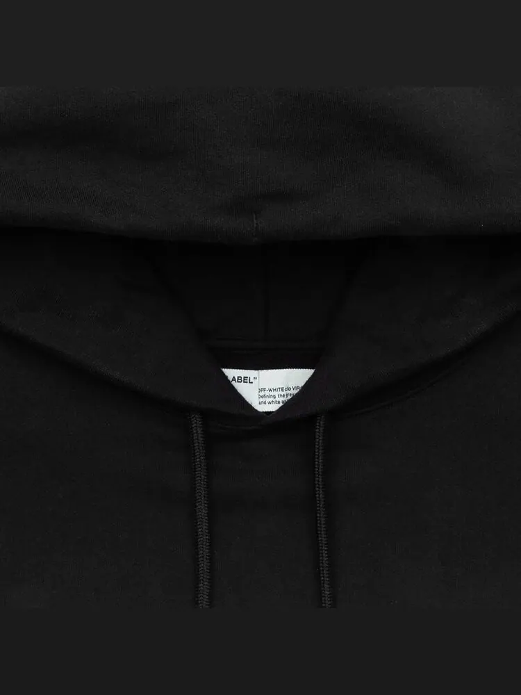 Худи Off-White Universal Key Slim Hoodie 'Black' — изображение 3 из 3, черный