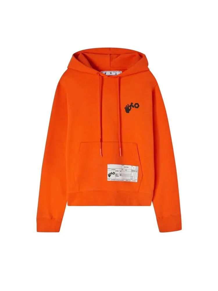 Худи Off-White x Teenage Engineering Crossover Logo Hoodie Orange — изображение 1 из 1, оранжевый