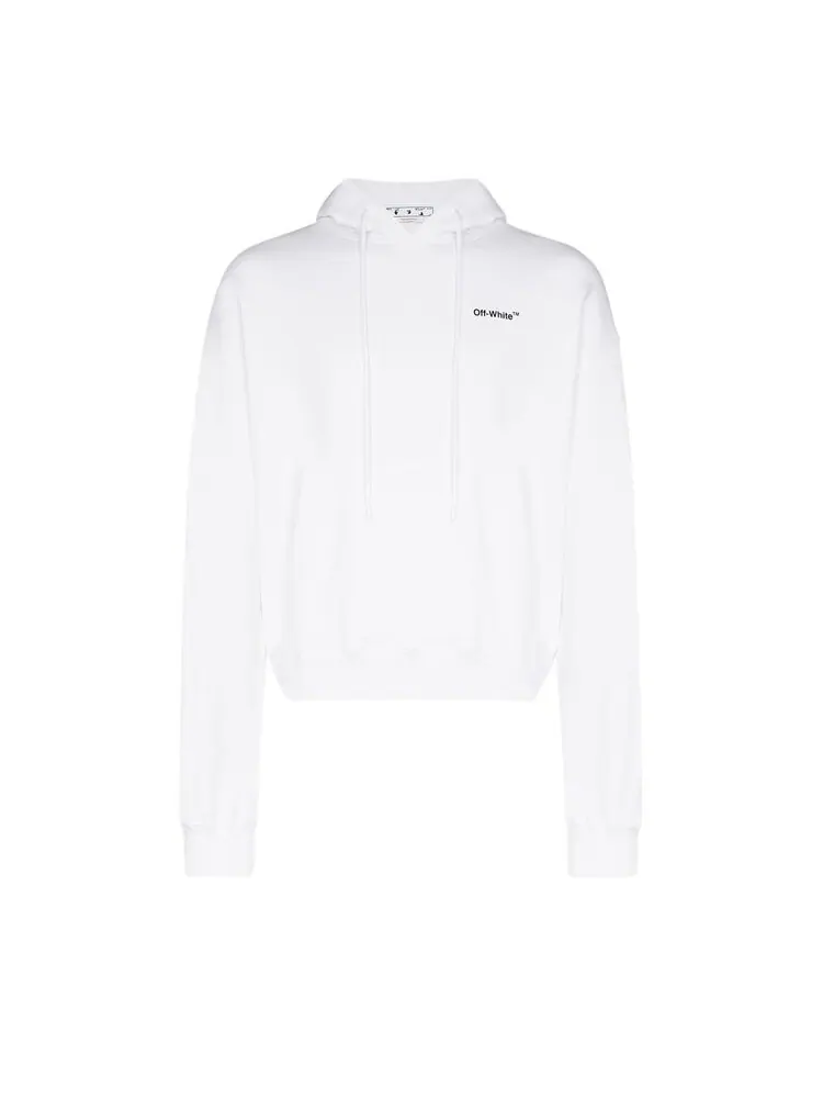 Худи Off-White Caravag Arrow Over Hoodie 'White' — изображение 1 из 1, белый