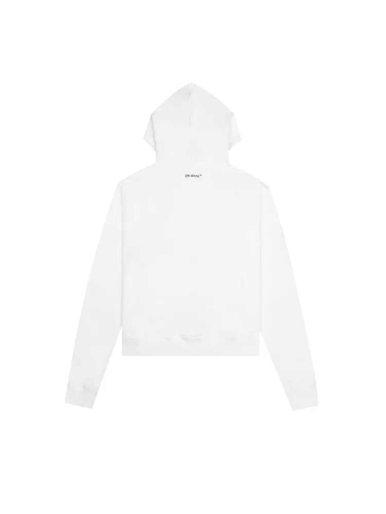 Худи Off-White Monalisa Over Hoodie 'White/Blue' — изображение 2 из 2, белый