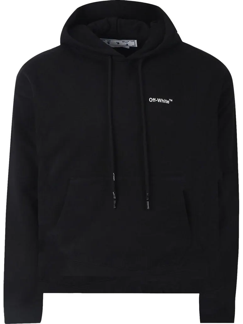 Худи Off-White Caravaggio Deposition Over Hoodie 'Black/White' — изображение 1 из 1, черный