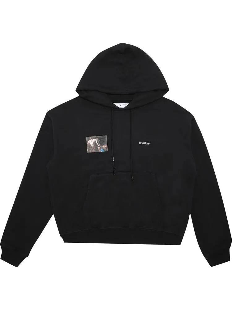 Худи Off-White Caravaggio Angel Over Hoodie 'Black' — изображение 1 из 3, черный