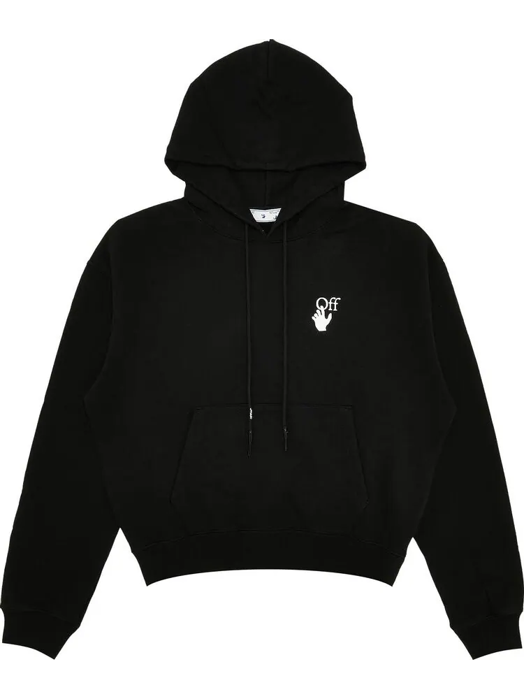 Худи Off-White Caravaggio Over Hoodie 'Black/Multicolor' — изображение 1 из 3, черный