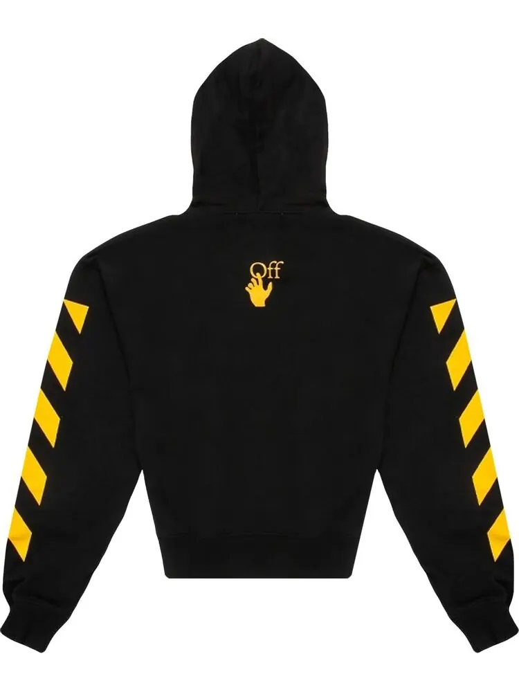 Худи Off-White Caravaggio Painting Over Hoodie 'Black/Multicolor' — изображение 2 из 2, черный