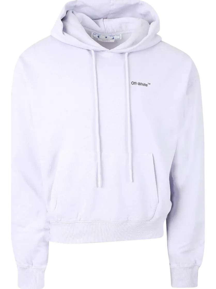 Худи Off-White Caravaggio Arrow Over Hoodie 'Dusty Lilac/Black' — изображение 1 из 1, фиолетовый