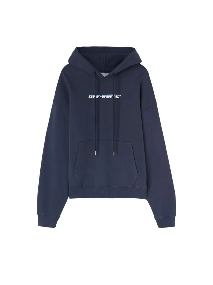 Худи Off-White Between Arrow Over Hoodie 'Outerspace White' — изображение 1 из 1, белый