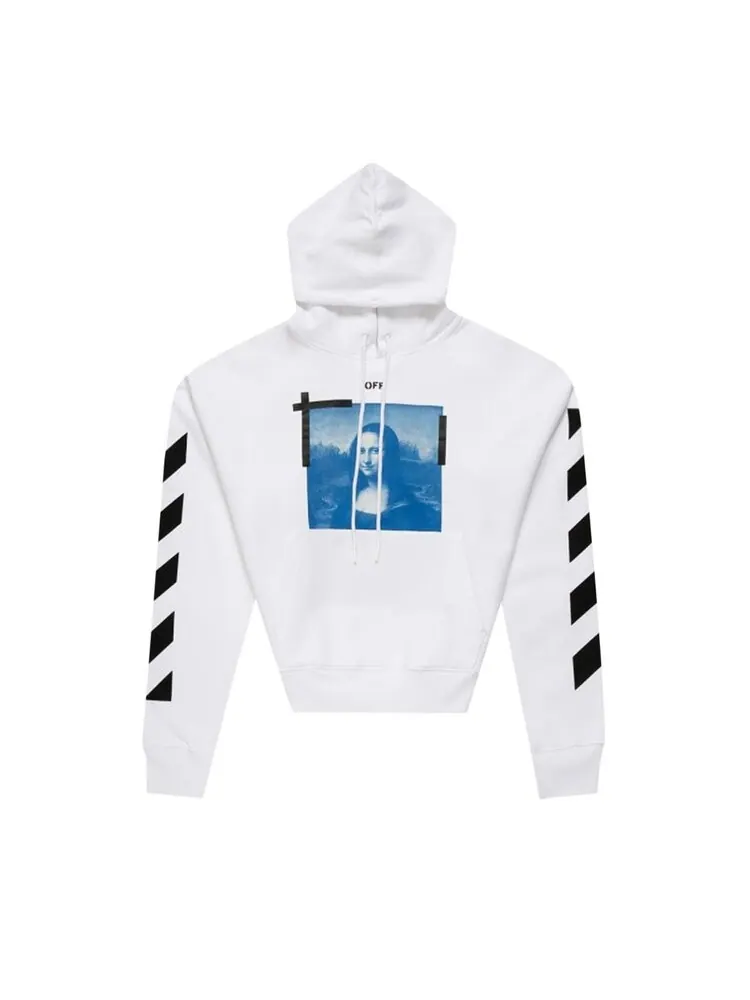 Худи Off-White Monalisa Hoodie 'White' — изображение 1 из 2, белый
