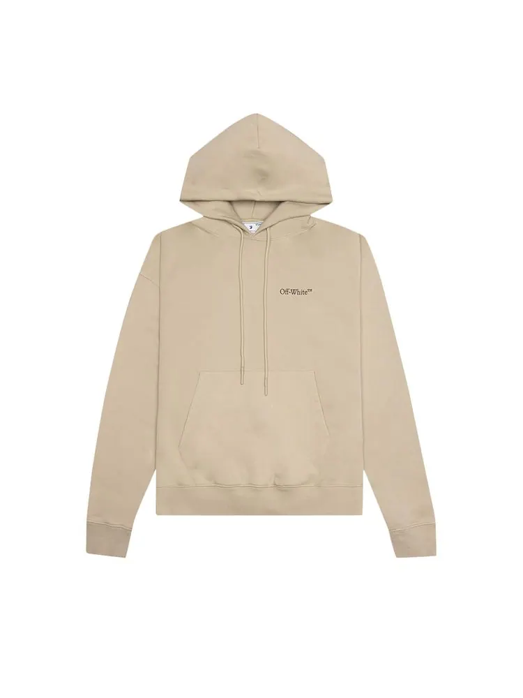 Худи Off-White Caravaggio Crowning Over Hood Dark Sand/Black — изображение 1 из 2, темный песочный/черный