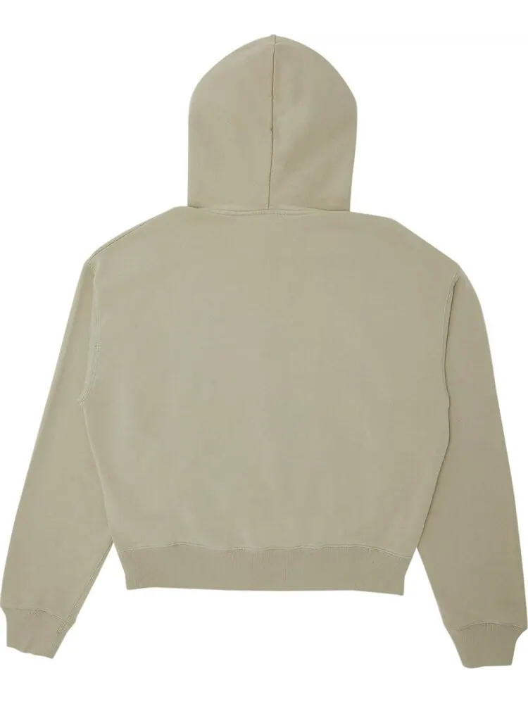 Худи Off-White Carav Hand Over Flatlock Hoodie 'Abbey Stone' — изображение 2 из 3, серый