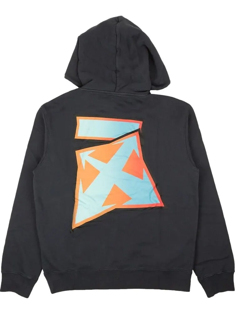 Худи Off-White Degrade Thunder Slim Hoodie 'Outer Space' — изображение 2 из 2, синий