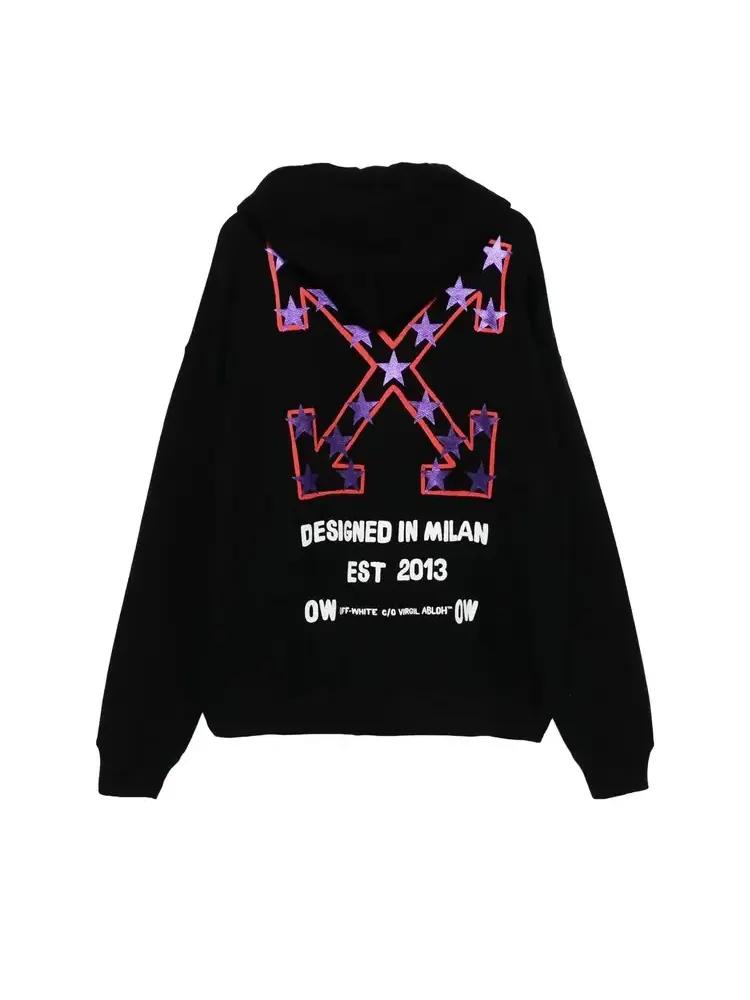 Худи Off-White Star Arrow Skate Hoodie — изображение 2 из 2, черный