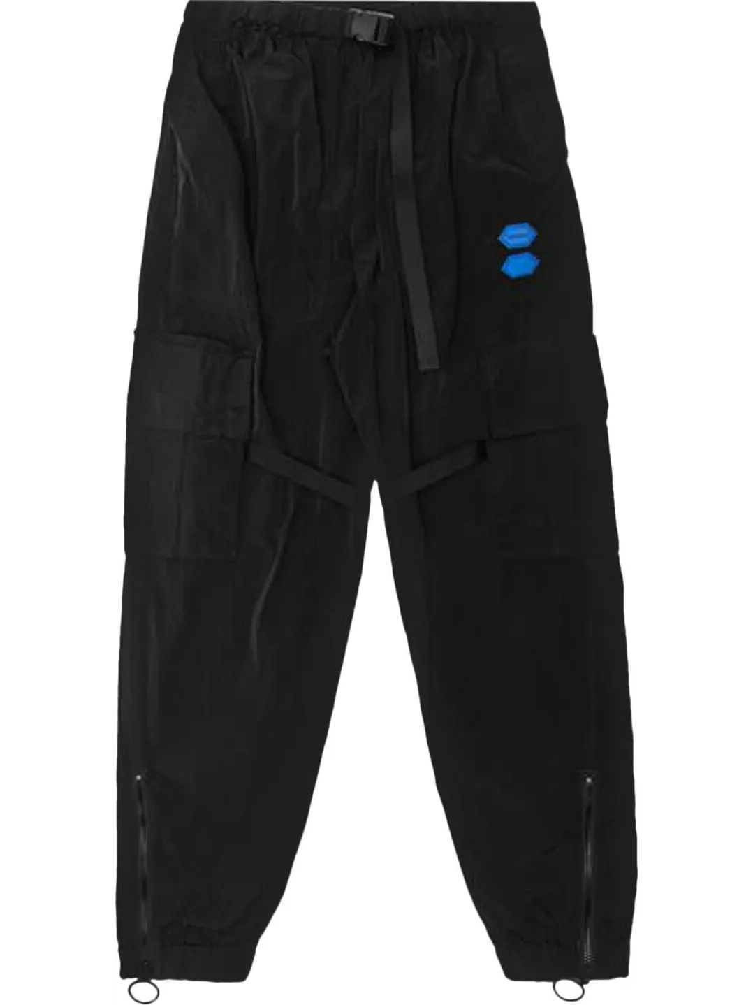 Брюки Off-White Parachute Cargo Pants 'Black'
