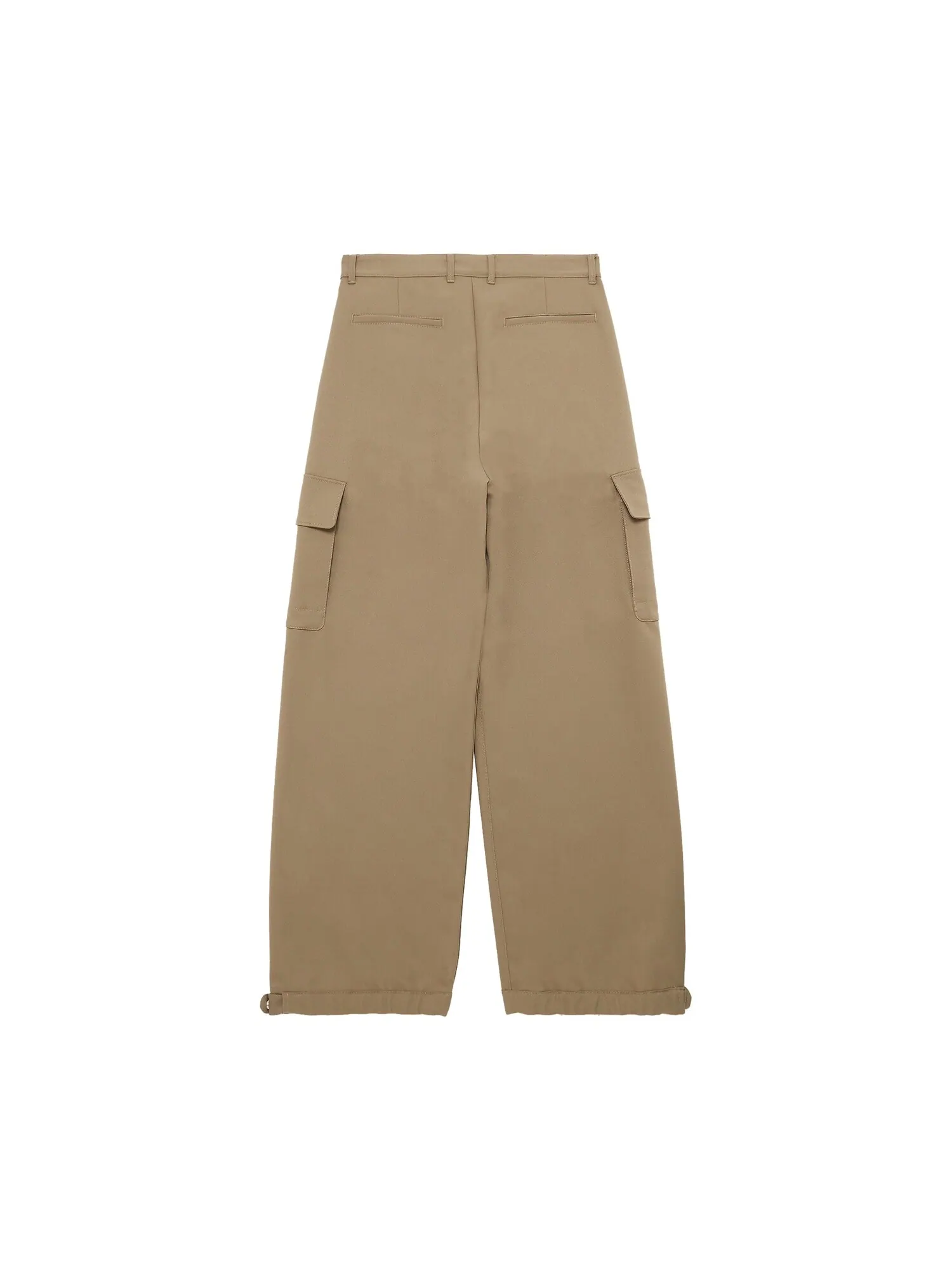 Брюки-карго Off-White Emblem Drill — изображение 2 из 3, бежевый/бежевый