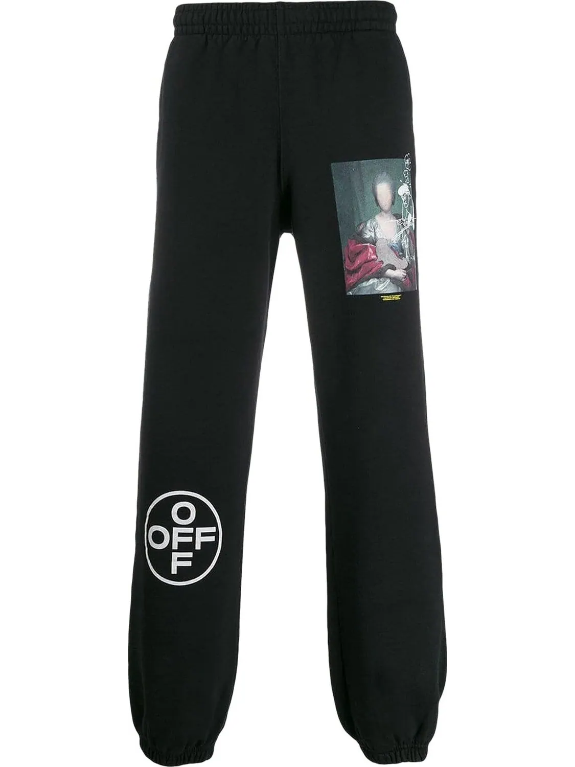 Шорты Off-White Mariana De Silva Sweatpant 'Black/Multicolor'
