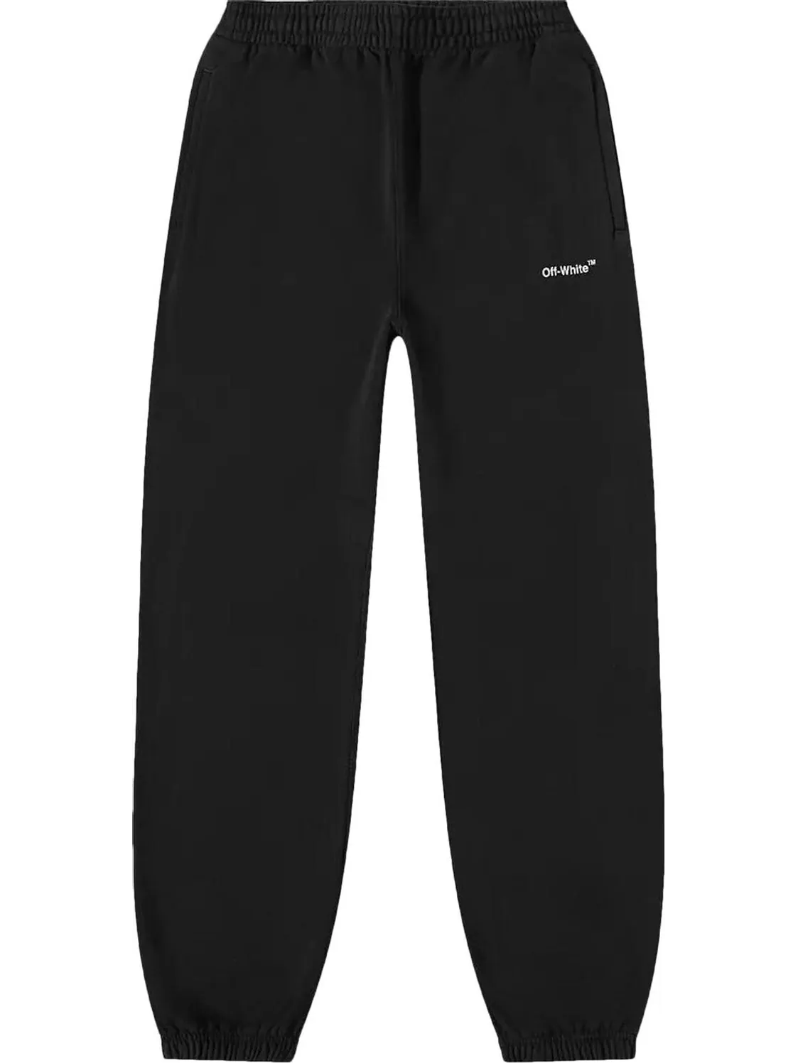 Спортивные брюки Off-White Diag Helvetica Slim Sweatpant 'Black' — изображение 1 из 1, черный