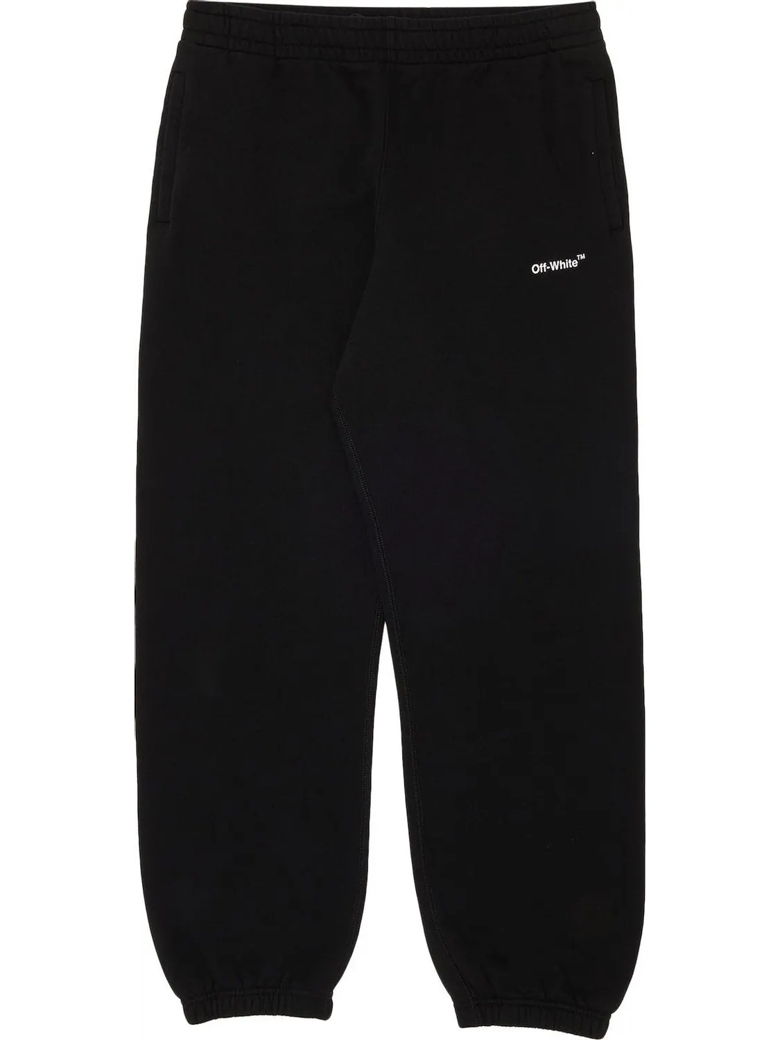 Спортивные брюки Off-White Caravag Diag Slim Sweatpant 'Black/White' — изображение 1 из 3, черный