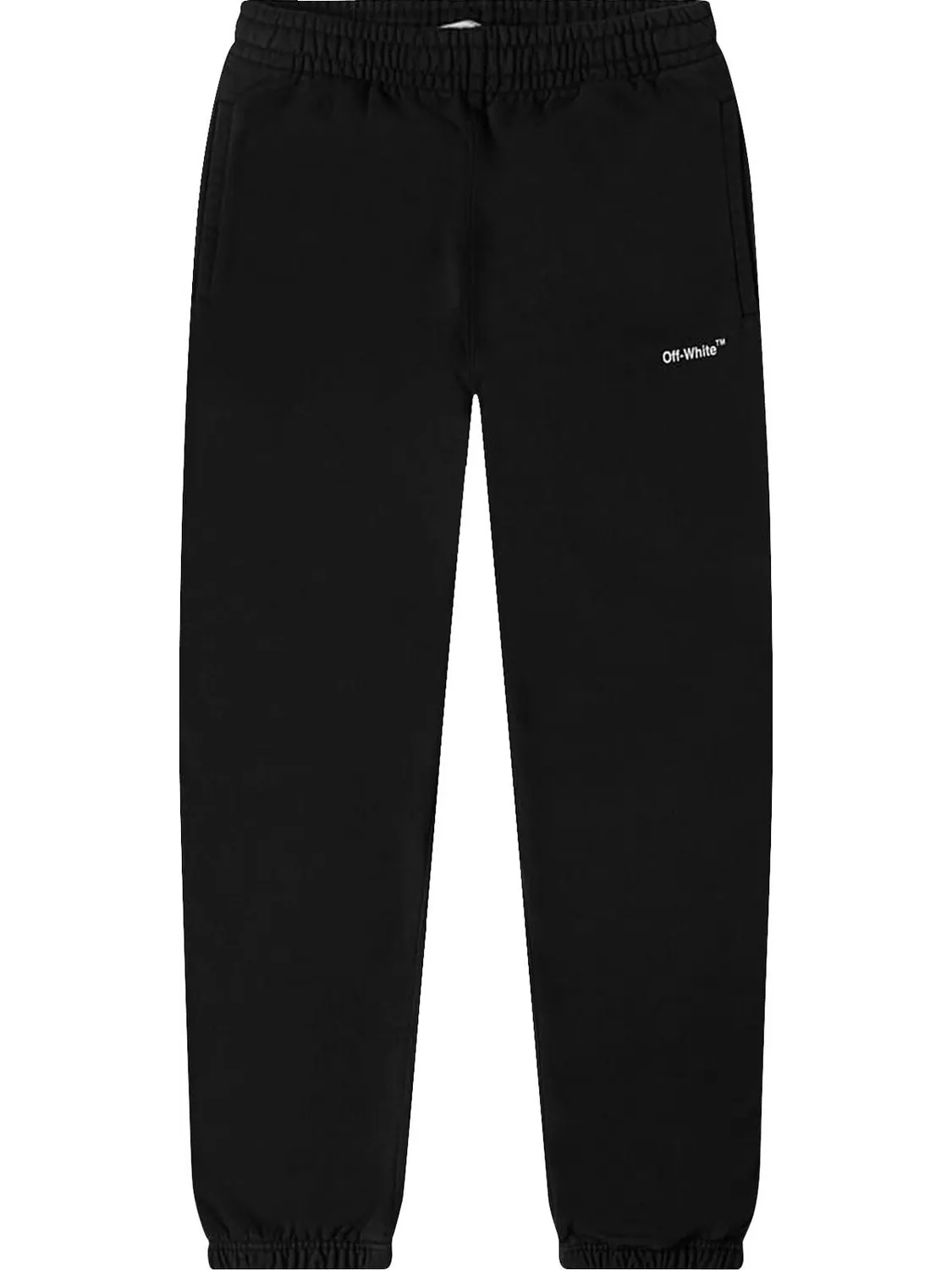 Спортивные брюки Off-White Chain Arrow Slim Sweatpants 'Black/White' — изображение 1 из 1, черный