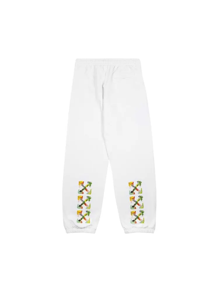 Худи Off-White Hand Arrow Boxy Hoodie 'White/Multicolor' — изображение 2 из 2, белый