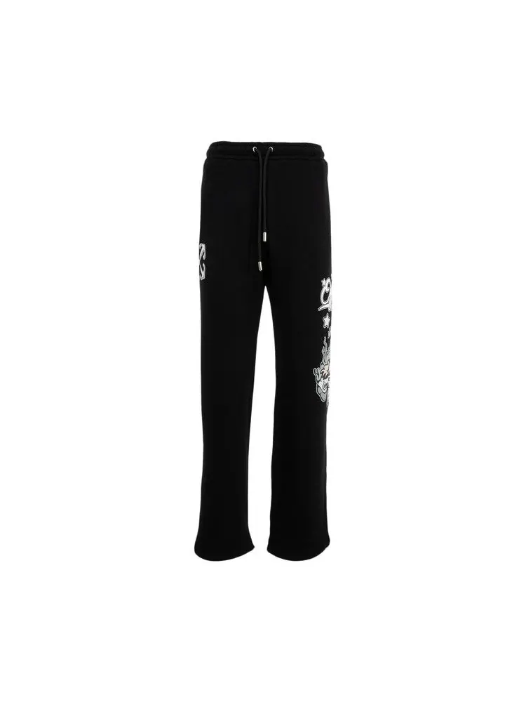 Спортивные брюки Off-White Dragon Sweatpants — изображение 1 из 1, черный/мульти