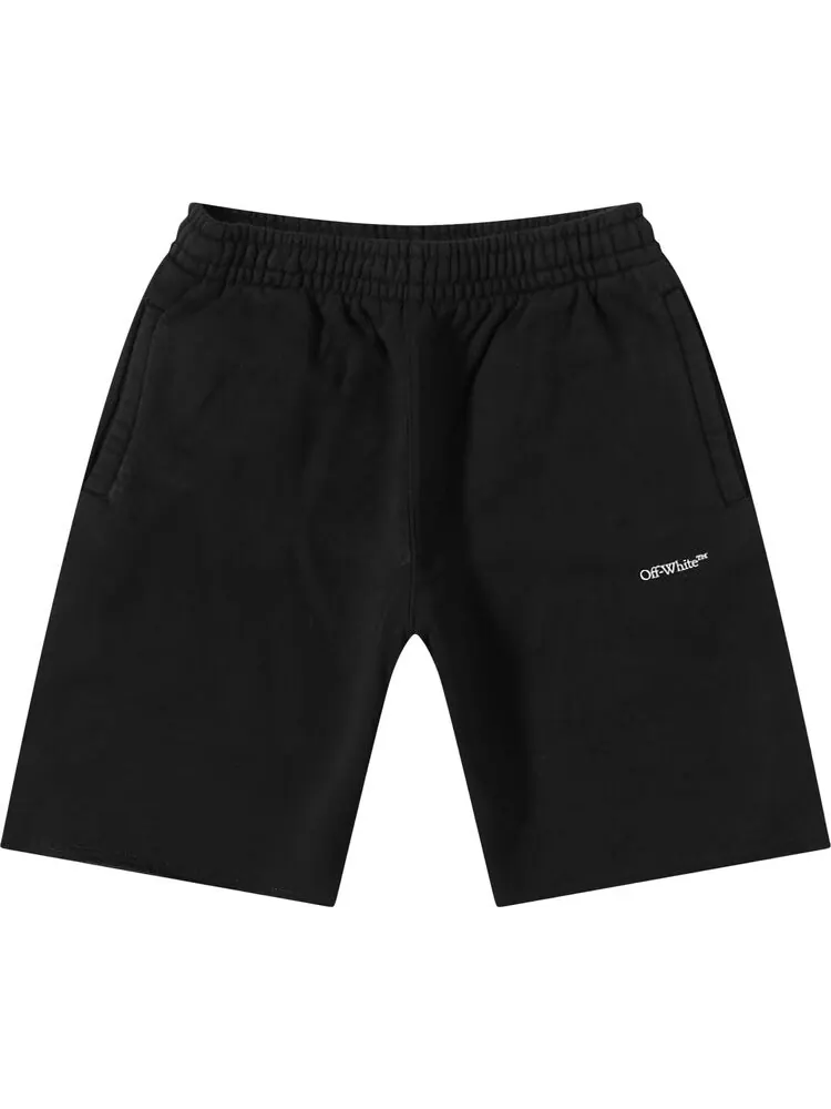 Спортивные шорты Off-White Marker Sweatshorts 'Black/Multi'