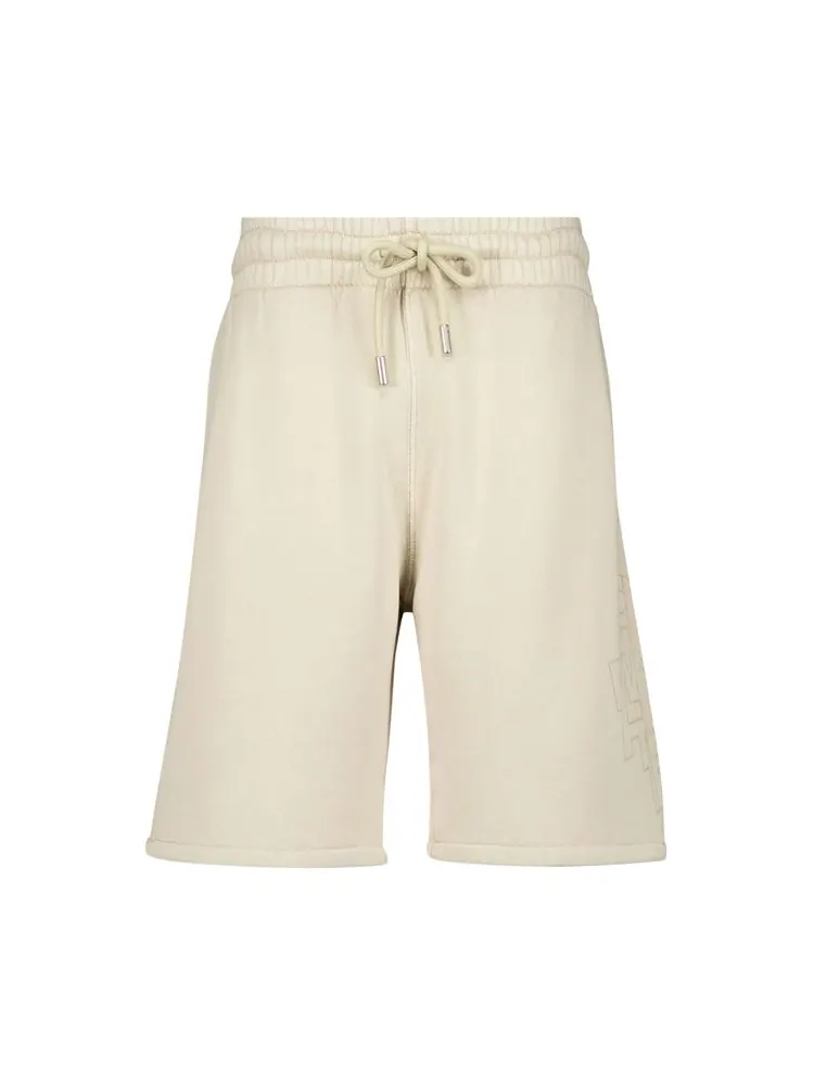 Шорты Off-White Outline Skate Sweatshorts 'Brown Rice'