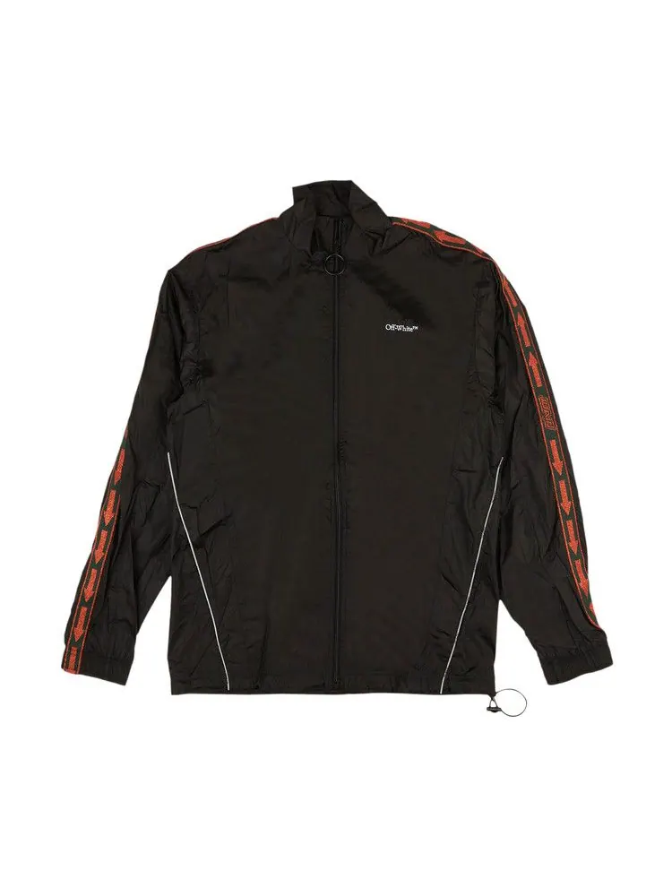 Куртка Off-White Bookish Nylon Jacket — изображение 1 из 2, черный/белый