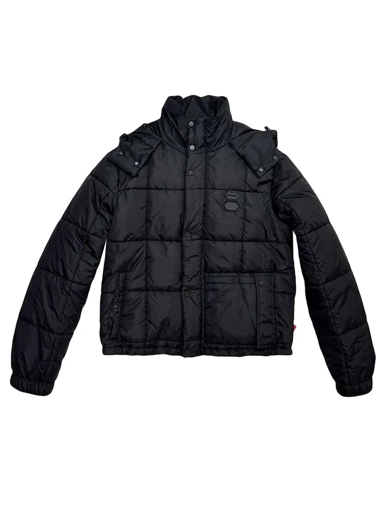 Куртка Off-White Puffer Jacket 'Black' — изображение 1 из 2, черный