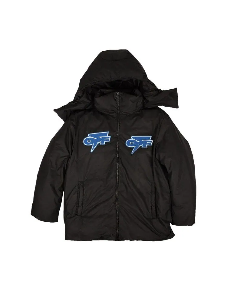 Пуховик Off-White Thunder Hooded Down Puffer
