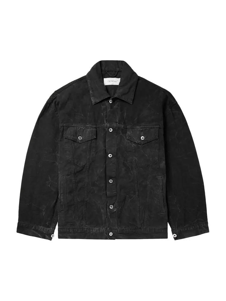 Куртка Off-White Denim Jacket — изображение 1 из 1, черный