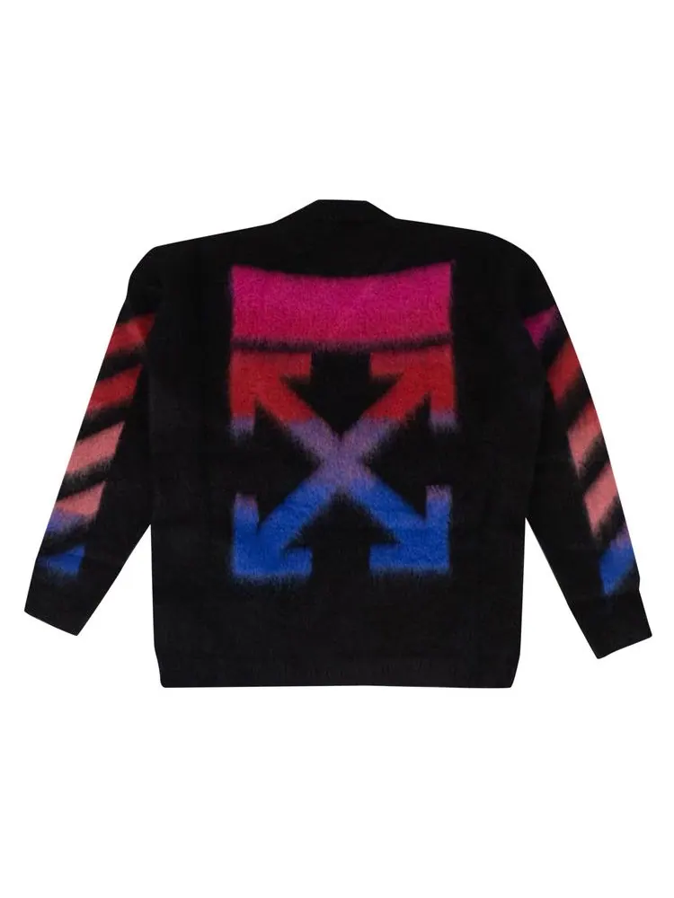 Топ Off-White Diag Brushed Knitwear — изображение 2 из 2, черный