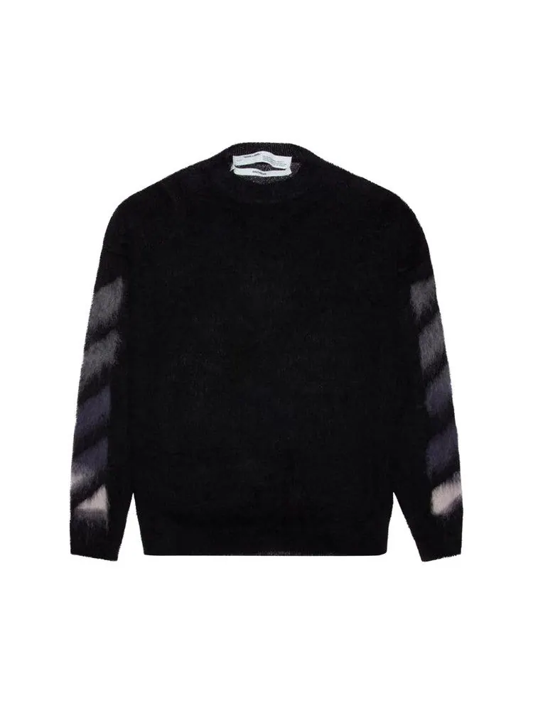 Свитер Off-White Diag Brushed Mohair Crewenck