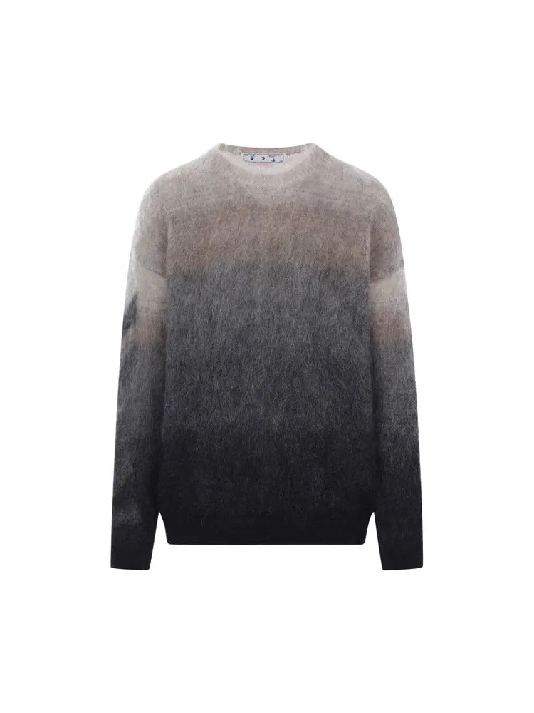 Свитер Off-White Diag Brushed Knit Crew