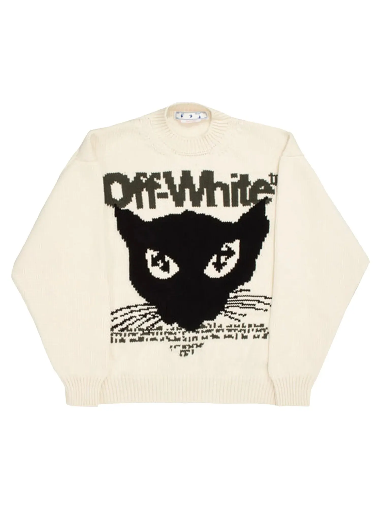 Джемпер Off-White Cat Chunky Crewneck
