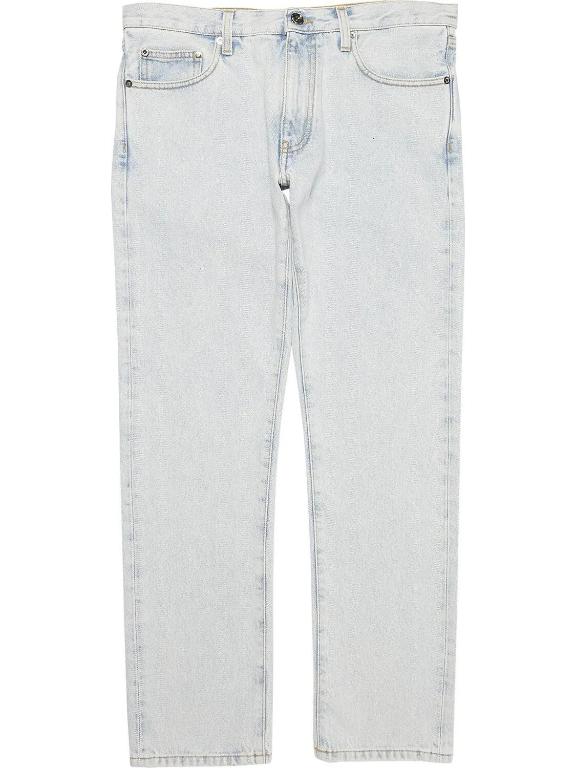 Джинсы Off-White Diag Tab Arrow Slim Jean 'Bleach Blue'