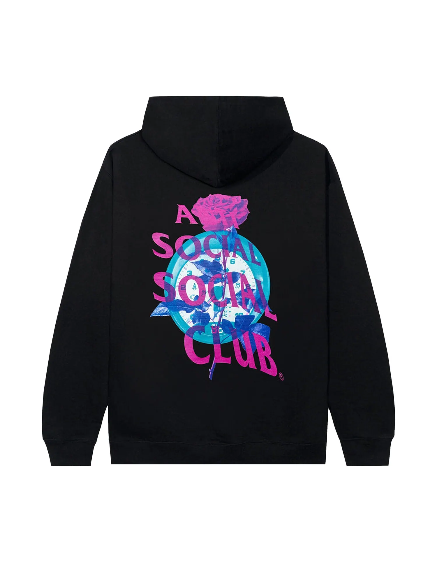 Толстовка Anti Social Social Club Out Of Time — изображение 2 из 2, черный