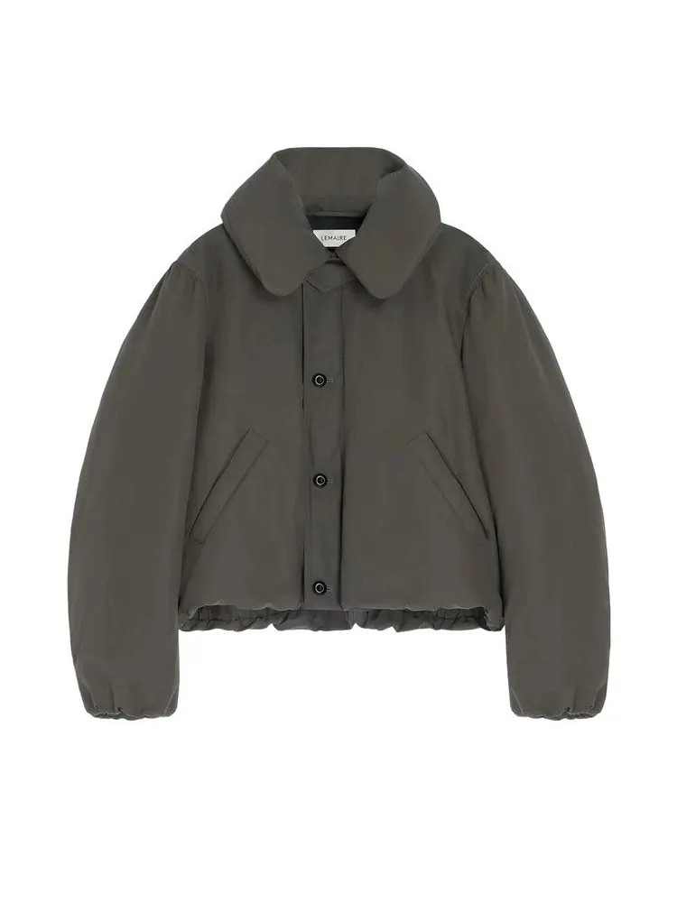 Куртка Lemaire Short Puffer Blouson 'Dark Espresso'