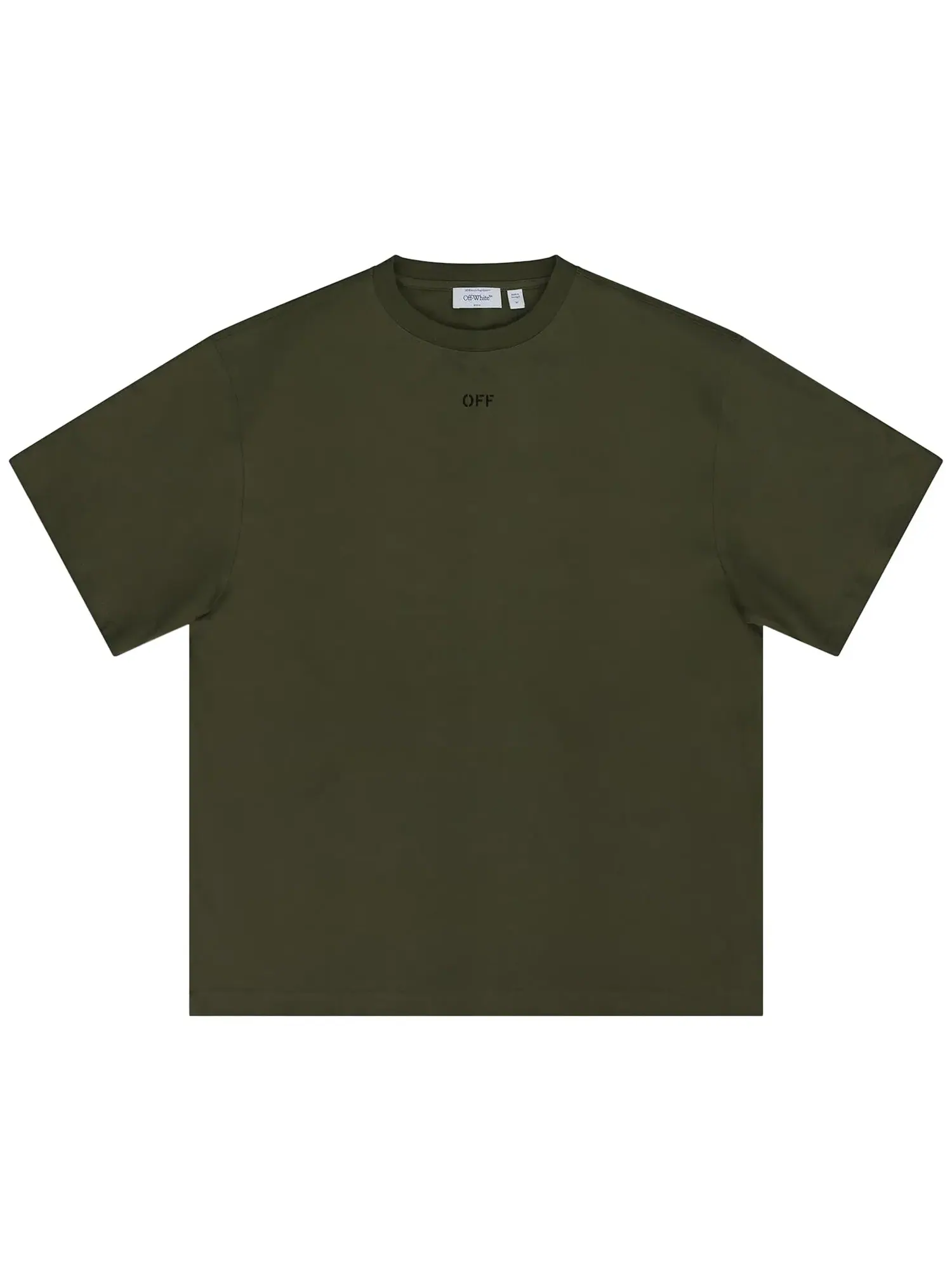 Футболка Off-White Solid Arrow — изображение 1 из 1, зимний мох