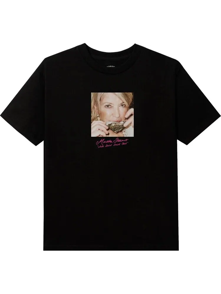 Футболка Anti Social Social Club x Martha Stewart Oyster Tee 'Black' — изображение 1 из 2, черный