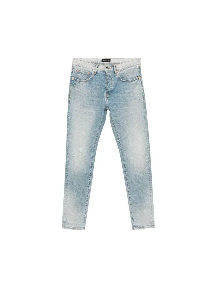 Джинсы PURPLE BRAND P001 Skinny Basalt Jeans — изображение 1 из 1, светлый индиго