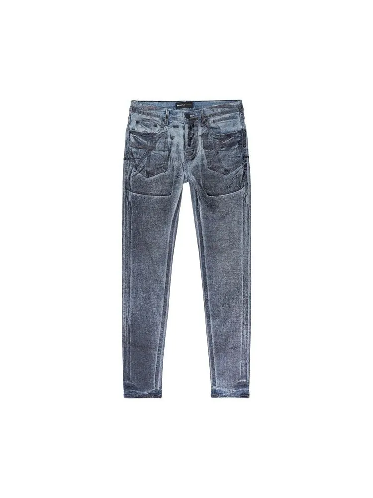 Джинсы PURPLE BRAND Foil Jeans — изображение 1 из 2, индиго/черный